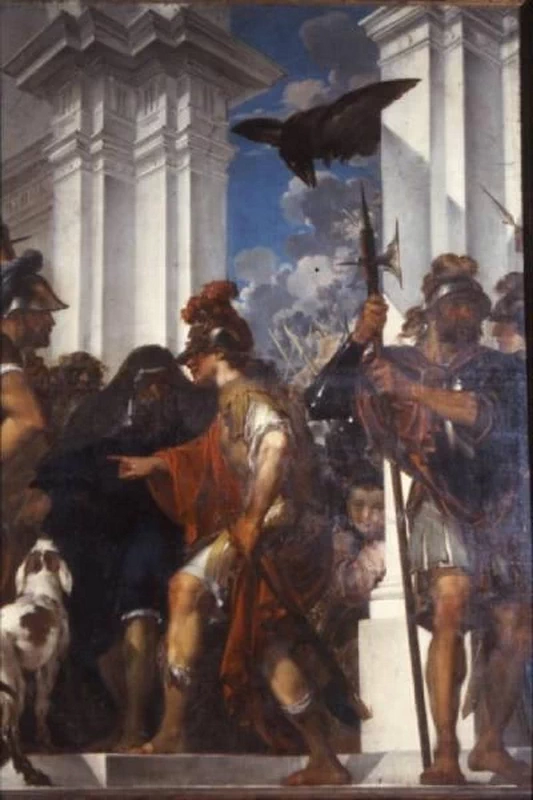 Alessandro Magno consulta gli indovini - Mantova, Museo di Palazzo D'Arco, Mantova